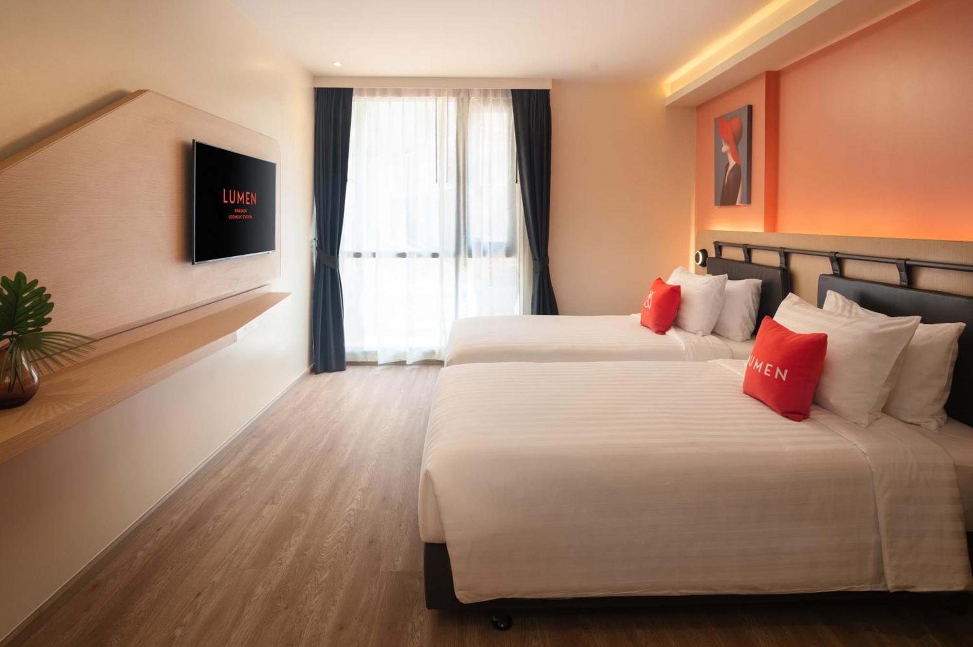 Lumen Bangkok Udomsuk Station Hotell Eksteriør bilde